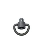 D Loop Heavy Duty Push Button QD Swivel 1"