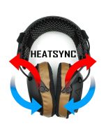 Noisefighters HEATSYNC - Sweat-Wicking, Silver-Embedded Fabric Ear Pad Cover for Headsets