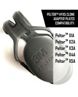 Sightlines Adapter Plates For X1A / X2A / X3A / X4A / X5A Headsets | Clone of HYX5 Hygiene Kit