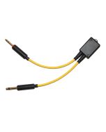 Single Plug to Dual Plug Adaptor Cable