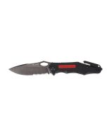 Ruike M195 Rescue Knife w/ Glass Breaker, Safety Cutter & Double Locking System