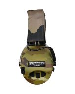 SWATCOM Active8 Waterproof Headset, Camo Dipped Cups, Camo Cloth Headband, Gel Ear-seals