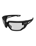 Mechanix Wear Type X Safety Glasses - Black Frame, Clear Lens, Anti-Fog, Anti-Scratch