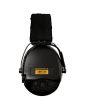 Sordin Supreme Pro-X Electronic Hearing Protection Headset - Black Cups, Black Fabric Headband - side view