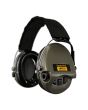Sordin Supreme Pro-X Electronic Hearing Protection Headset - Green Cups, Black Fabric Headband