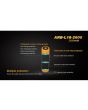 Fenix ARBL18 Rechargeable 18650 Li-ion Battery - 2600mAh