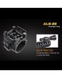 Fenix ALG-00 - Picatinny Rail Flashlight Mount with Quick Release