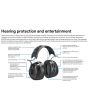 3M PELTOR WorkTunes Pro AM/FM Headset with built in Antenna