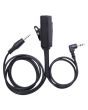 Avenger Covert lapel mic to 3.5mm cellphone plug and non-comms AUX plug