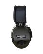 SWATCOM Active8 Waterproof Headset, OD Green Cups, Black Leather Headband, Gel Ear-seals