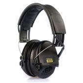 Sordin Supreme Pro-X/L - Black Cups, Leather Headband, with Gel Earseals