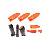 TRT Tap Rack Dry Fire Safety Training Aid - 9mm/.40 - Pistol Magazine Dummy Ammo (3-Pack)