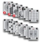 Mantis Laser Academy Smart Targets - Standard - 8.5" x 11"