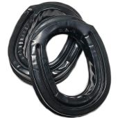 Noisefighters Sightlines - Gel Ear Pads with Relief Cuts for Glasses (Adhesive Universal Mount)