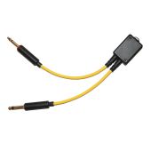 Single Plug to Dual Plug Adaptor Cable