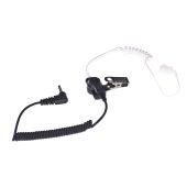 Single Pin Listen Only Earpiece for Speaker Mic w/ 3.5mm L-shaped Jack