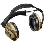 SWATCOM Active8 Waterproof Headset, Neckband, Camo Dipped Cups, Gel Ear-seals